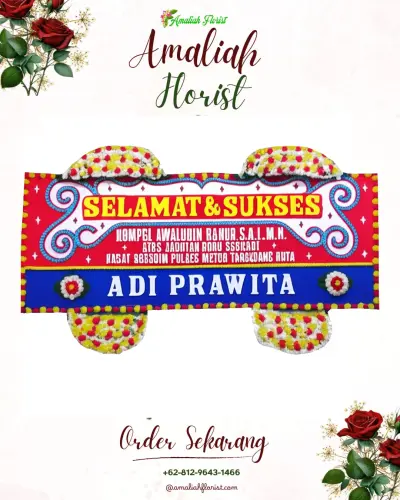 Karangan Bunga Ucapan Selamat di Cimone Jaya